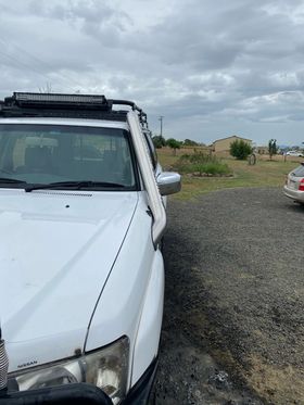 Nissan Patrol GU TB45 & TB48 - Petrol - Tapered Guard Entry Snorkel - Seamless Polished