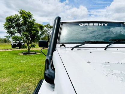 Toyota Landcruiser - 75 Series - 5" Snorkel - Seamless Powder Coated