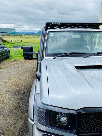 Toyota Landcruiser (2007-2023) - VDJ 79/76 Series - 4" DUAL Snorkels - Seamless Powder Coated