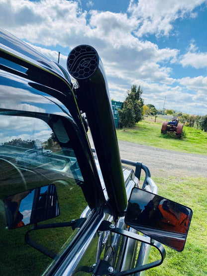 Toyota Landcruiser (2007-2023) - VDJ 79/76 Series - 4" DUAL Snorkels - Seamless Powder Coated