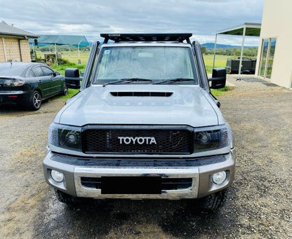 Toyota Landcruiser (2007-2023) - VDJ 79/76 Series - 4" DUAL Snorkels - Seamless Powder Coated