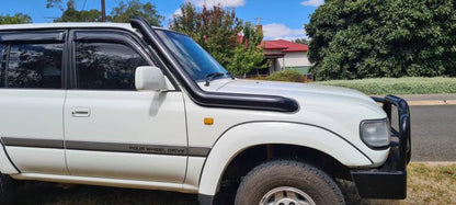 Toyota Landcruiser 80 Series - 4" Long Entry Snorkel & Clear Top Airbox Package