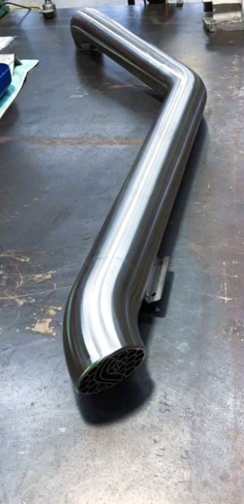 Toyota Landcruiser - 80 Series Snorkel - Basic Weld Polished