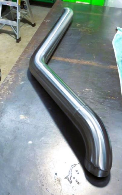 Toyota Landcruiser - 80 Series Snorkel - Basic Weld Polished