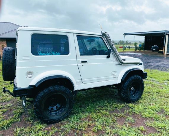 Suzuki Sierra - Snorkel - Basic Weld Polished