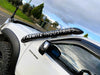 Mazda BT50 (2008 - 2011) - Short Entry DUAL Snorkels - Seamless Powder Coated