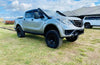 Mazda BT50 (2012 - 2020) - Mid Entry DUAL Snorkels - Basic Weld Powder Coated