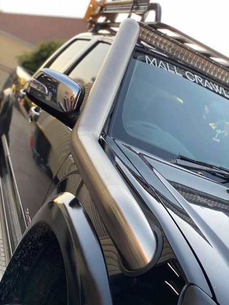 Mitsubishi Triton MN - (2009 - 2014) - Long Entry Snorkel - Basic Weld Polished