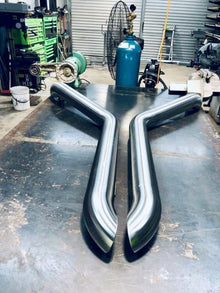 Toyota Landcruiser - 80 Series DUAL Snorkels - Basic Weld Polished
