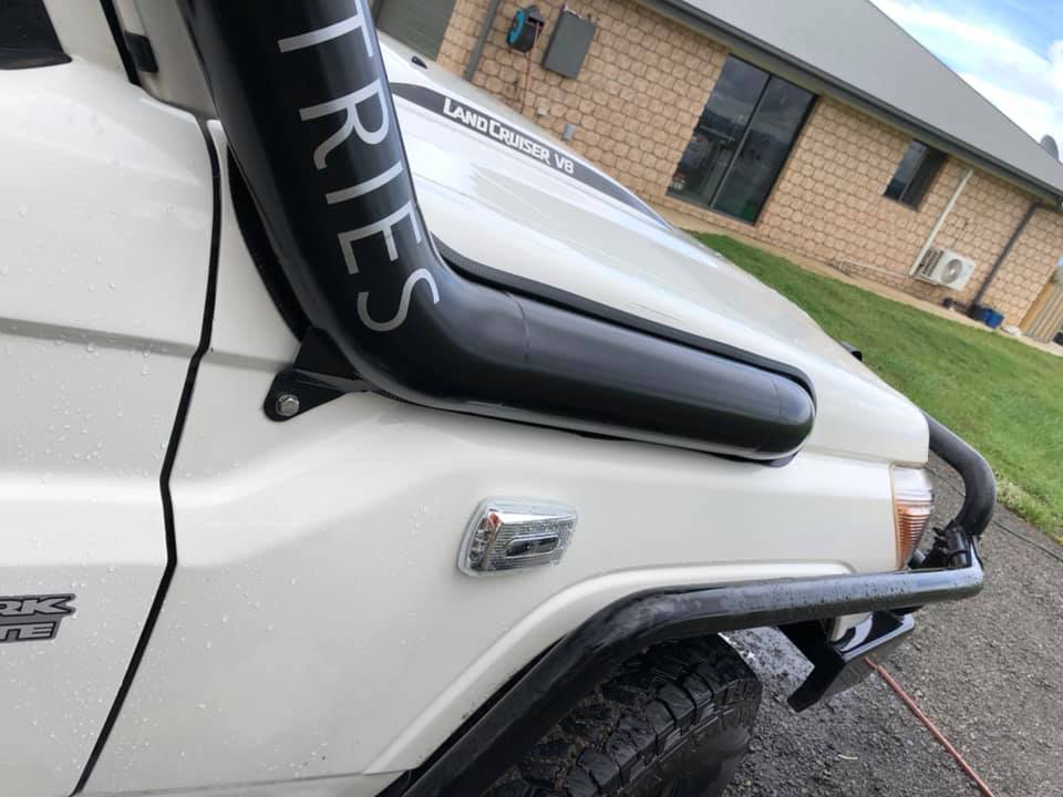 Toyota Landcruiser - 60 Series Snorkel - Basic Weld Powder Coated