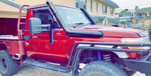 Toyota Landcruiser (2007-2023) - VDJ 79/76 Series - 4" DUAL Snorkels - Basic Weld Powder Coated