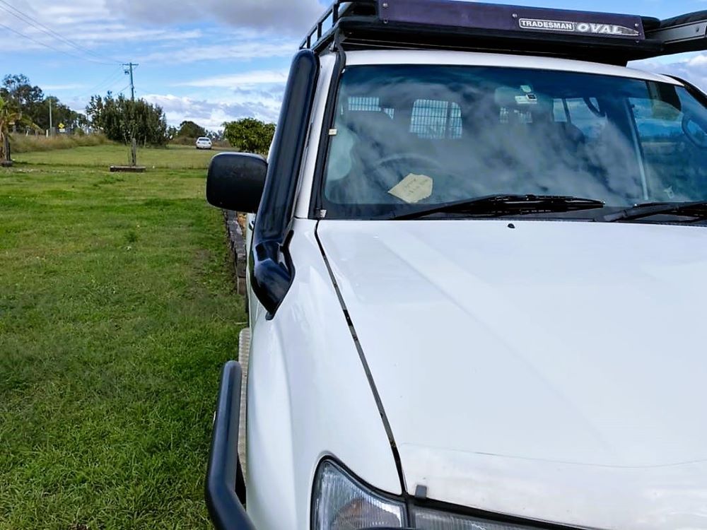 Toyota Landcruiser 100/105 Series Snorkel - Rounded Guard Entry - Seamless Powder Coated