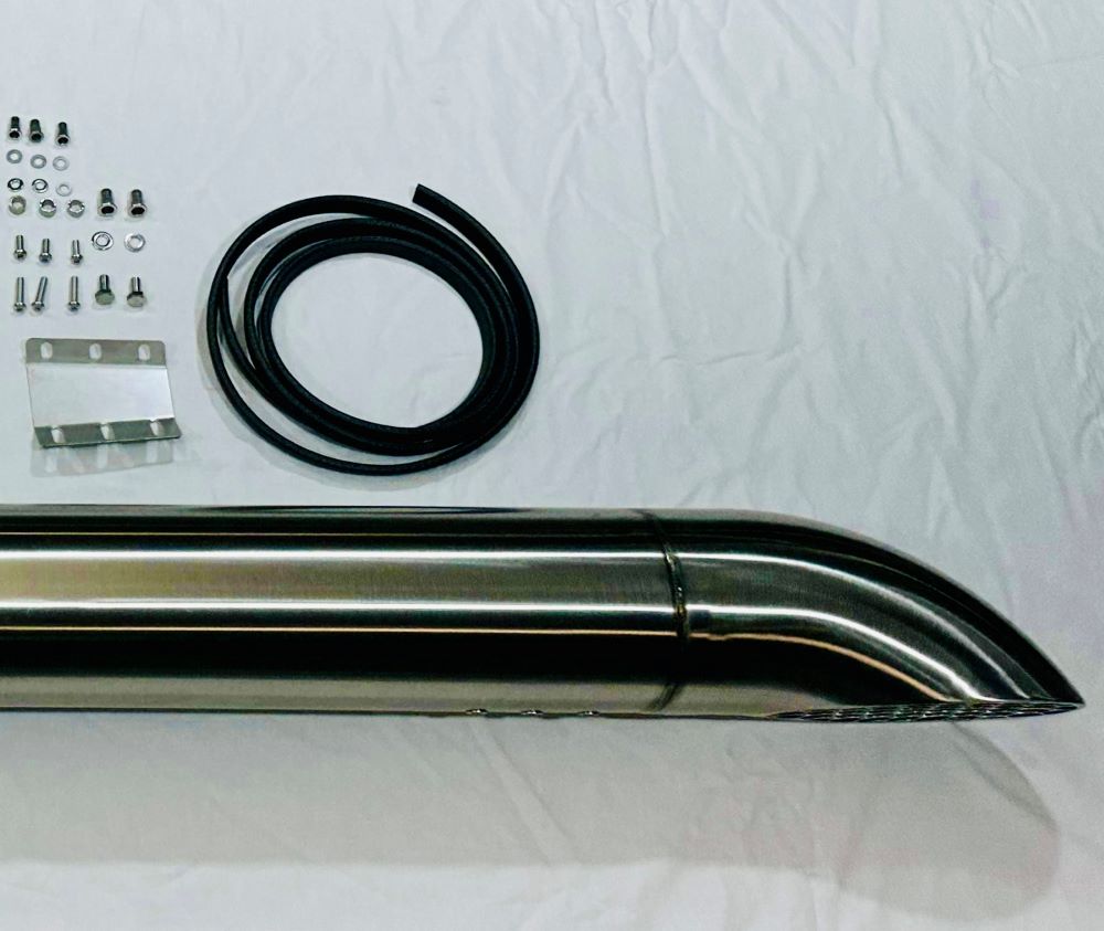 Nissan Patrol Y62 - ENTRY LEVEL - 5" Snorkel - Basic Weld RAW