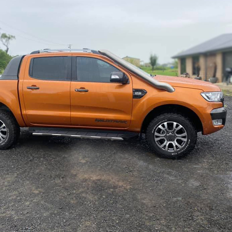 Ford PX Ranger (3.2Lt) - Mid Entry Snorkel - Seamless Polished