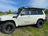 Nissan Patrol GU S1-4 - Cover up / Rounded Guard Entry Snorkel - with Ram Head - Seamless Powder Coated