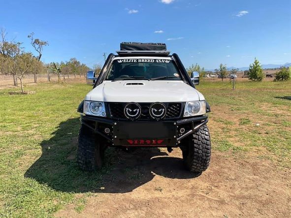 Nissan Patrol GU S1-4 - DUALS - Tapered Guard Entry Snorkels - Seamless Powder Coated