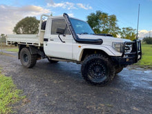 Toyota Landcruiser HDJ (6 Cylinder) - 79 Series - 5" Snorkel - Seamless Powder Coated