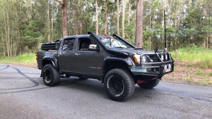 Holden Colorado RC & RA - Long Entry Snorkel - Basic Weld Powder Coated