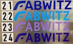 Fabwitz Vinyl Stickers