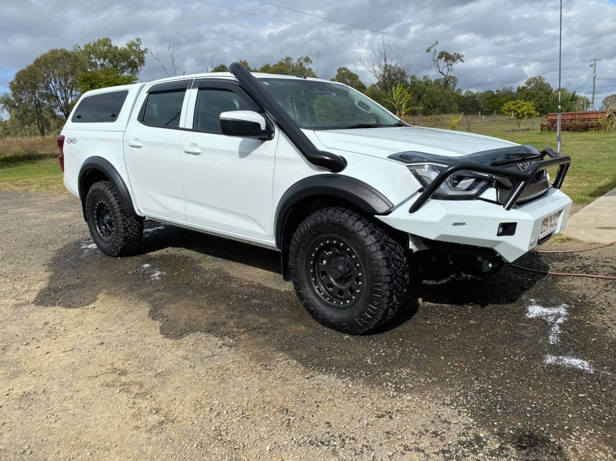 Isuzu Dmax (2021 - Present) - Mid Entry Snorkel - Basic Weld Polished