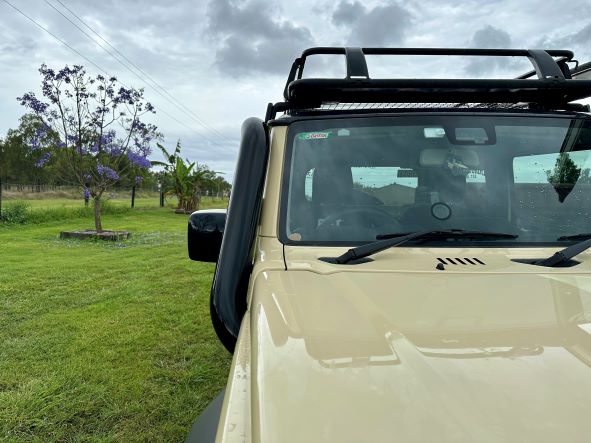 Suzuki Jimny - (2019 - Present) Snorkel - Seamless Powder Coated