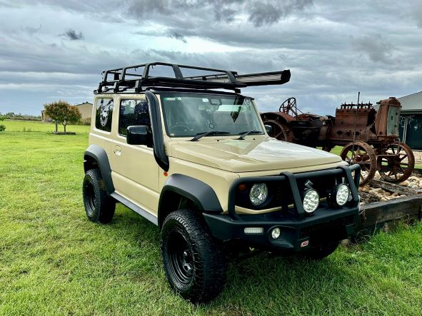 Suzuki Jimny - (2019 - Present) Snorkel - Seamless Powder Coated