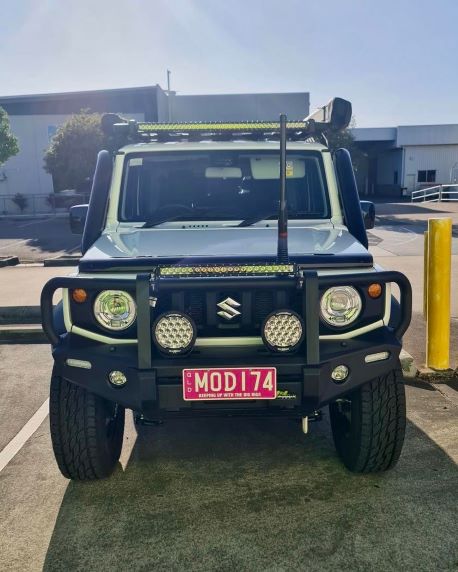 Suzuki Jimny - (2019 - Present) DUAL Snorkels - Seamless Powder Coated