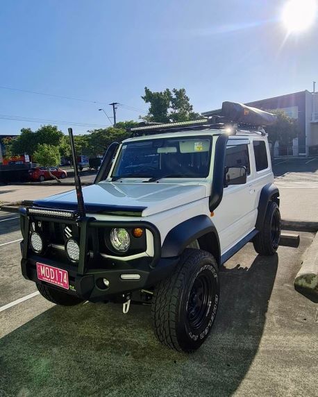 Suzuki Jimny - (2019 - Present) DUAL Snorkels - Seamless Powder Coated