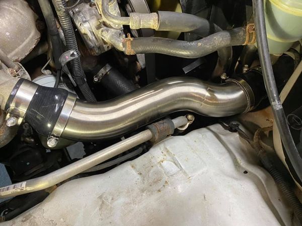 Mitsubishi Triton MN - Intercoolers Pipe Work