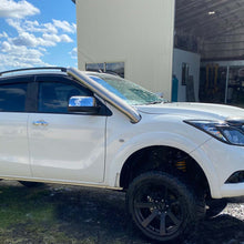 Mazda BT50 (2021 - Present) - Short Entry Snorkel - Basic Weld Polished