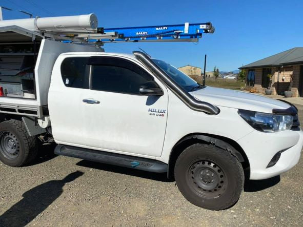 Toyota Hilux N80 - (2015 & Onward) - Mid Entry Snorkel - Seamless Polished