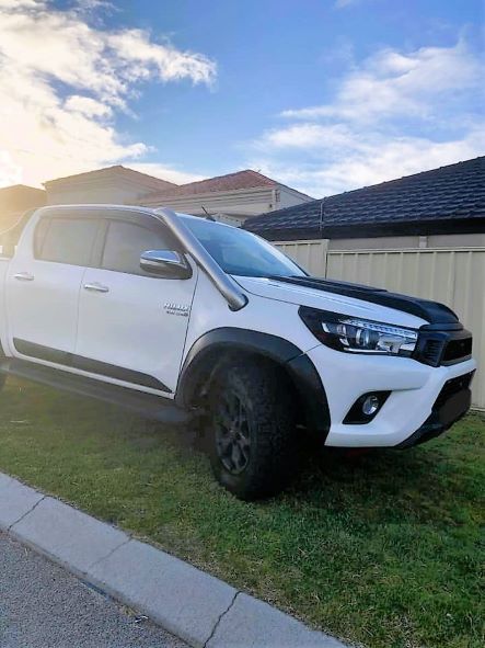 Toyota Hilux N80 - (2015 & Onward) - Short Entry DUAL Snorkels - Seamless Polished