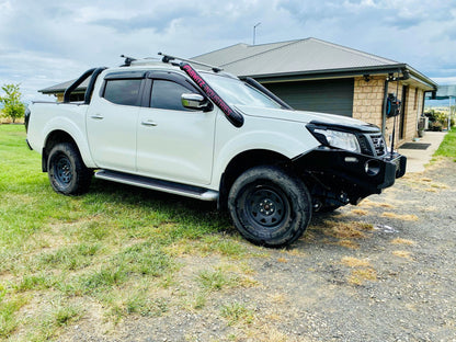 Nissan Navara (D23) NP300 4" DUAL Short Entry Snorkels