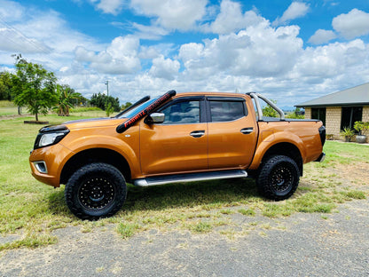 Nissan Navara (D23) NP300 4" DUAL Short Entry Snorkels