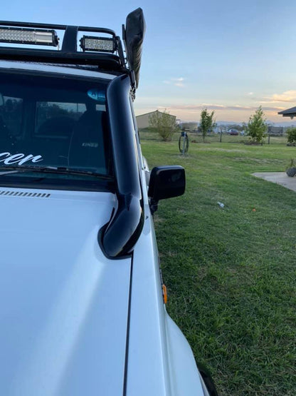 Nissan Patrol GQ - Seamless Powder Coated Bonnet Entry Snorkel & Airbox - Package