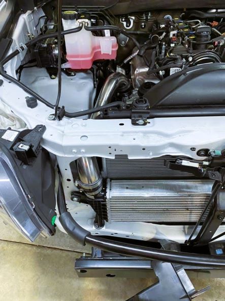RG Colorado Intercoolers Pipework - Full Replacement Kit (Hot side/Cold side)