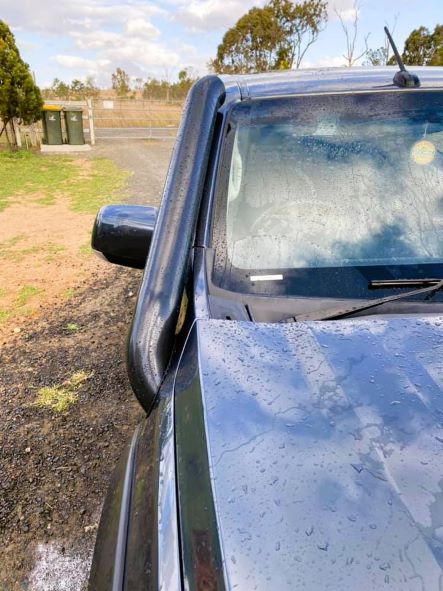 Holden Colorado RG - Standard Entry Snorkel - Seamless Powder Coated