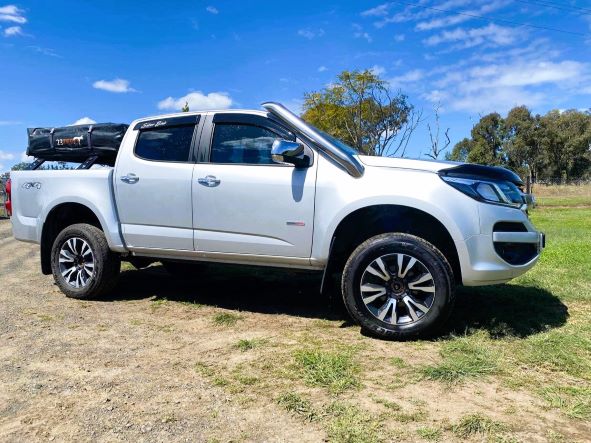 Holden Colorado RG - Short Entry Snorkel - Seamless Polished