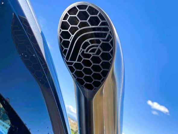 Holden Colorado RG - Short Entry Snorkel - Seamless Polished