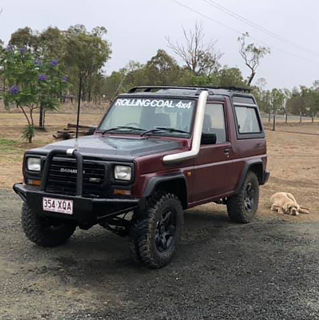 Daihatsu Rocky - Snorkel - Basic Weld Polished