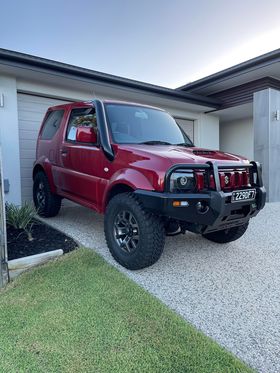 Suzuki Jimny - (2012 - 2018) Snorkel - Seamless Powder Coated