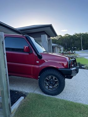 Suzuki Jimny - (2012 - 2018) Snorkel - Seamless Powder Coated