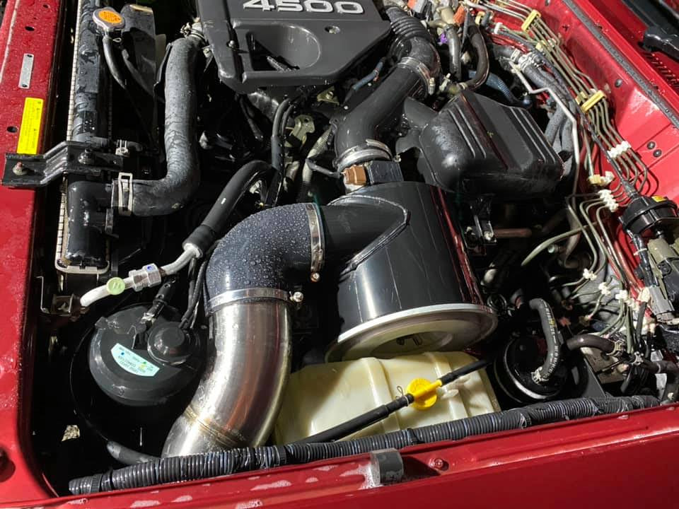 Photo of TB45 Factory Airbox with supplied engine bay piece