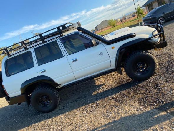 Toyota Landcruiser 80 Series - 4" Long Entry Snorkel & Clear Top Airbox Package