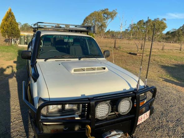 Toyota Landcruiser - 80 Series Snorkel - Seamless Powder Coated