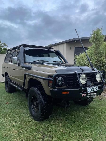 Toyota Landcruiser - 60 Series Snorkel - Seamless Powder Coated