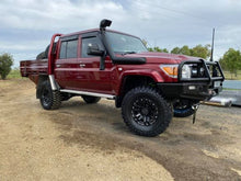 Toyota Landcruiser VDJ (2007-2023) - V8 79/76 Series - 4" Snorkel with Ram Head- Seamless Powder Coated