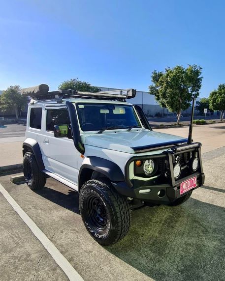 Suzuki Jimny - (2019 - Present) DUAL Snorkels - Basic Weld Polished