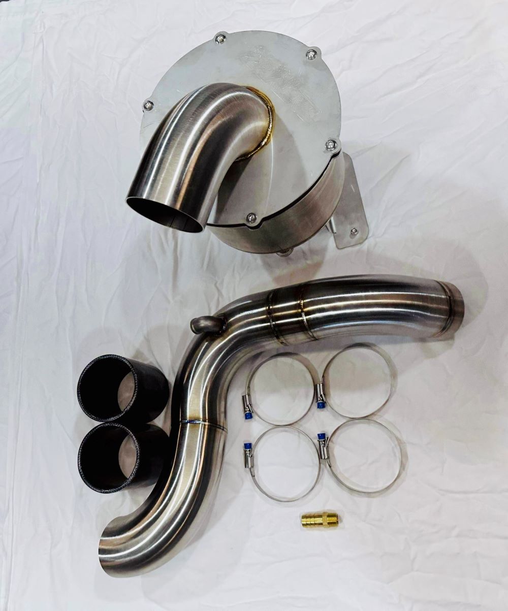 Nissan Patrol Y61 GU TD42 - Airbox/Intake Kit - Factory Low Mount with Aftermarket Turbo
