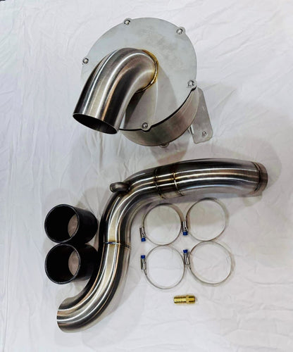 Nissan Patrol Y61 GU TD42 - Airbox/Intake Kit - Factory Low Mount with Aftermarket Turbo